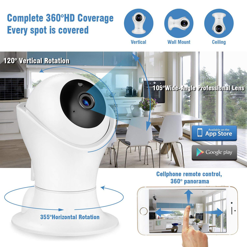 2 million 3D navigation shake machine 1080P surveillance camera